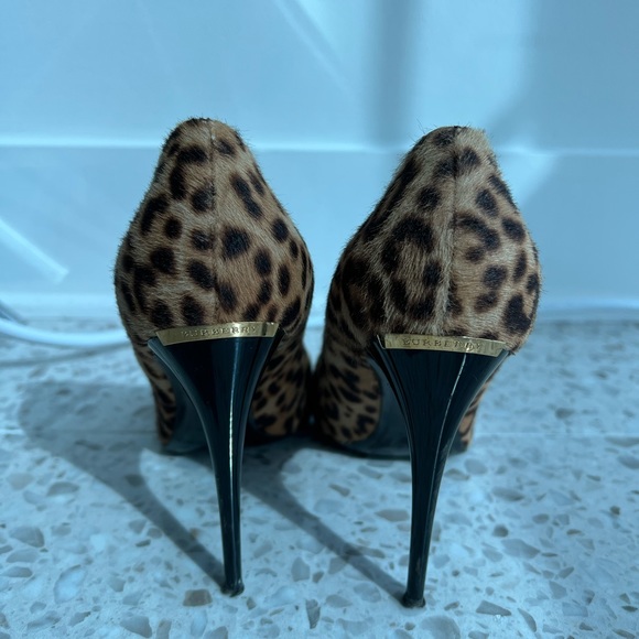 Burberry Animal Print Heels - Picture 3 of 5